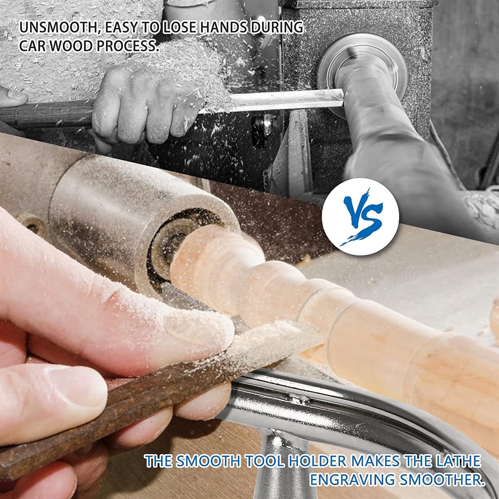 Tool Rest For Wood Lathe, Lathe Tool Rest, 30cm Length Concave Design - View #6