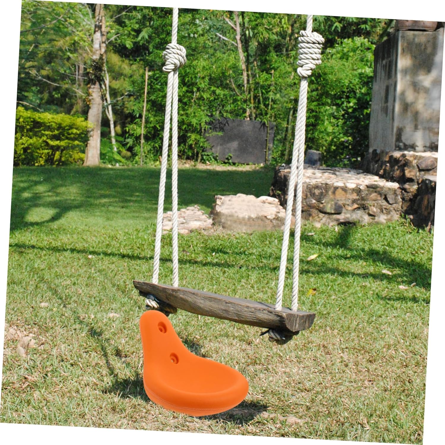 Outdoor Swing Seat Board Replacement Plastic Boys and Girls Swing Seat for Playground Garden