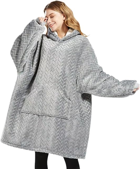 Blanket SweatshirtWomen's Hoodie, Giant Sweater, Super Soft and Comfortable, Oversized Blanket Hoodie, Men, Women, Teenagers