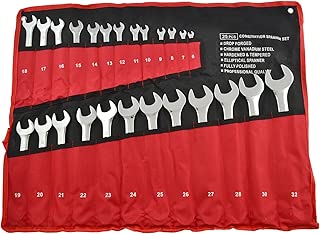 25pc Metric Combination Combo Spanner Set Open Ended / Ring 6mm -32mm AN104 - coolthings.us