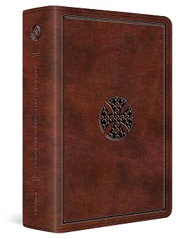 ESV Journaling Bible, Interleaved Edition TruTone, Mahogany, Mosaic Cross Design English Standard Version, Journaling Bible, Trutone, Mahogany, Mosaic Cross Design
