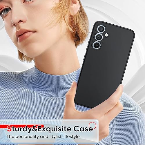 Miniatura 6 de LeYi Funda para Samsung Galaxy A54 5G Funda Samsung A54 con 2 unidades Protector de pantalla de vidrio templado, funda de microfibra suave de