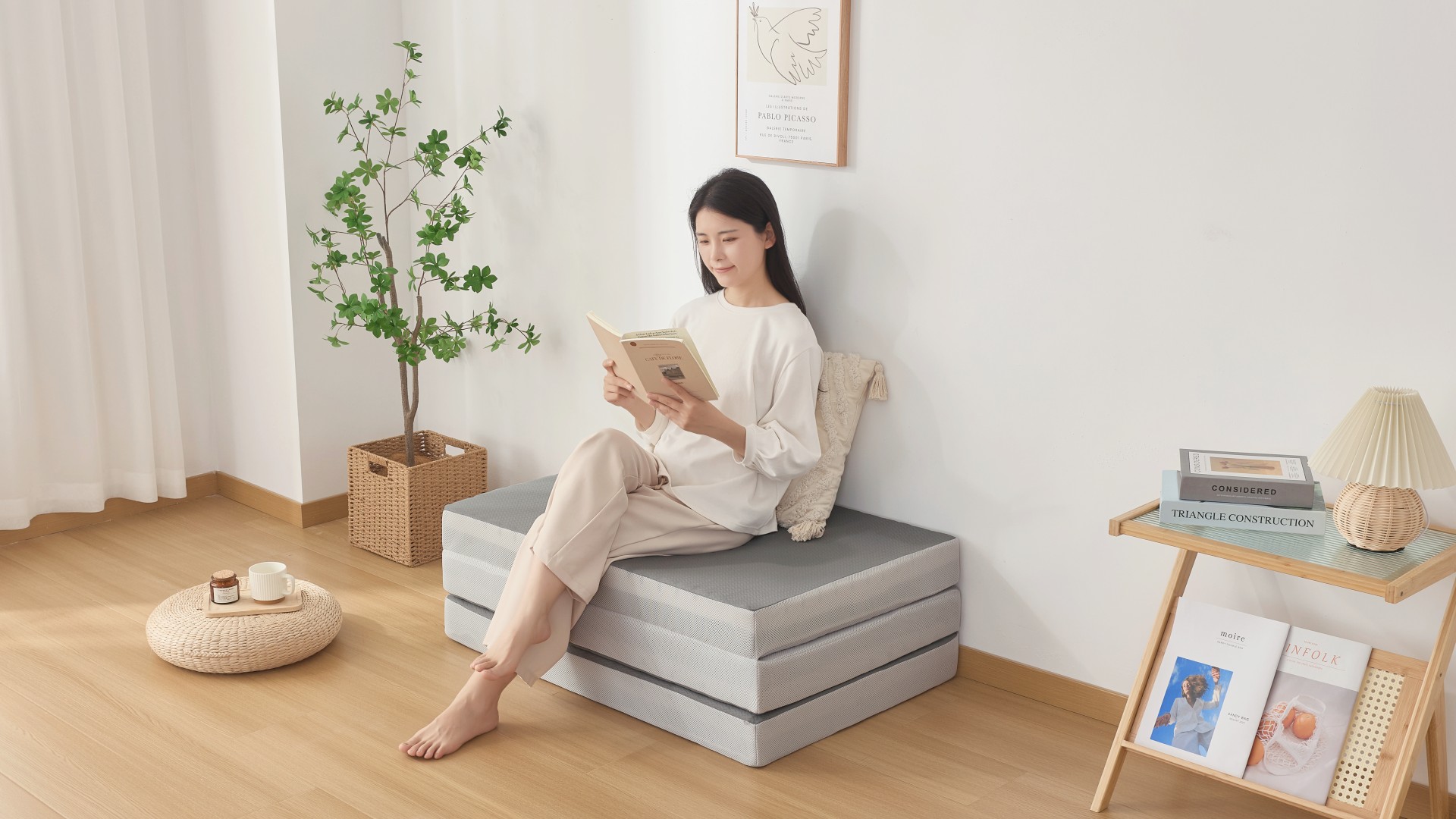 Amazon｜Softime マットレス シングル 3つ折【 超高密度 35D 180N/ 30D