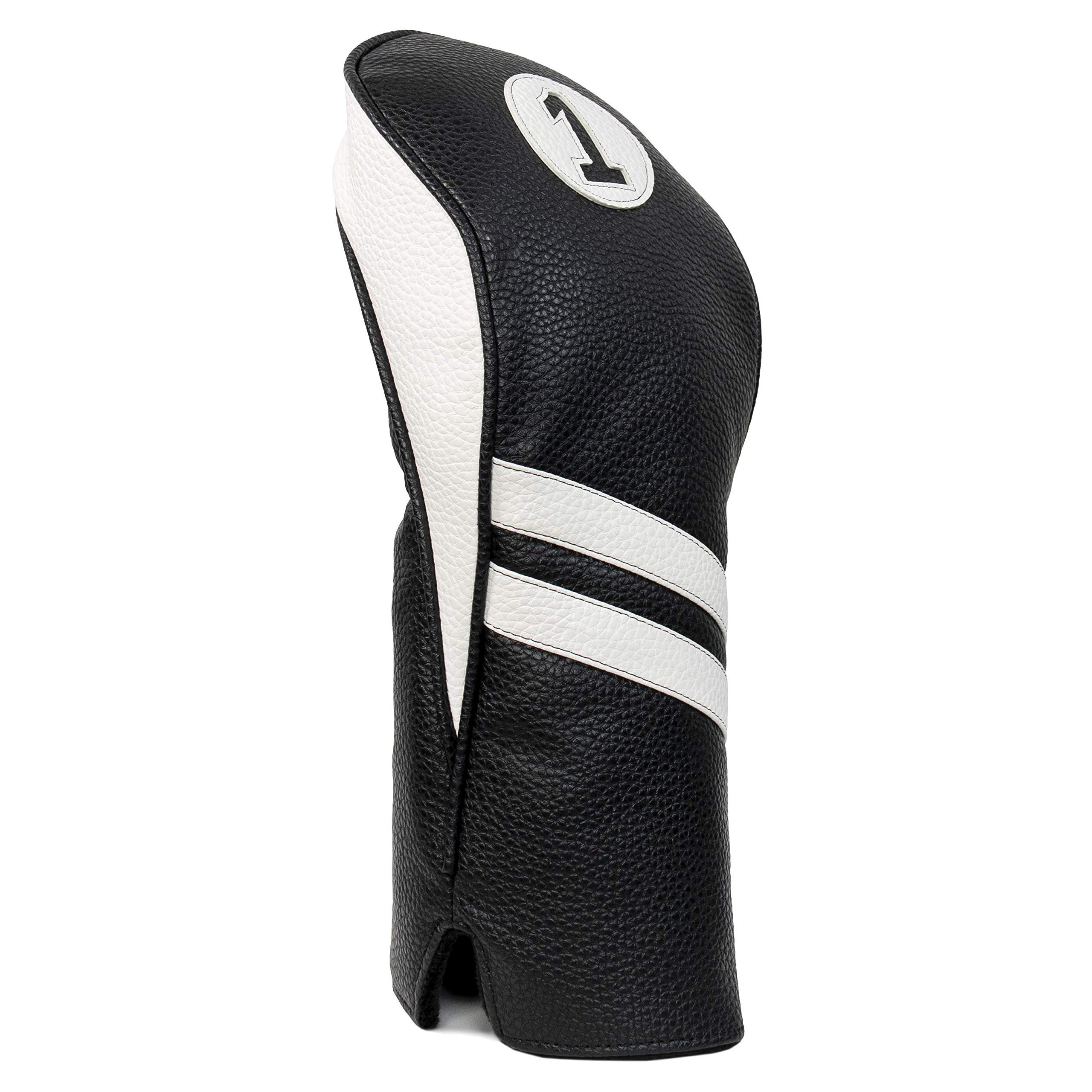 ProActive Sports Vintage Golf Club Head Covers | Classic Leather Look