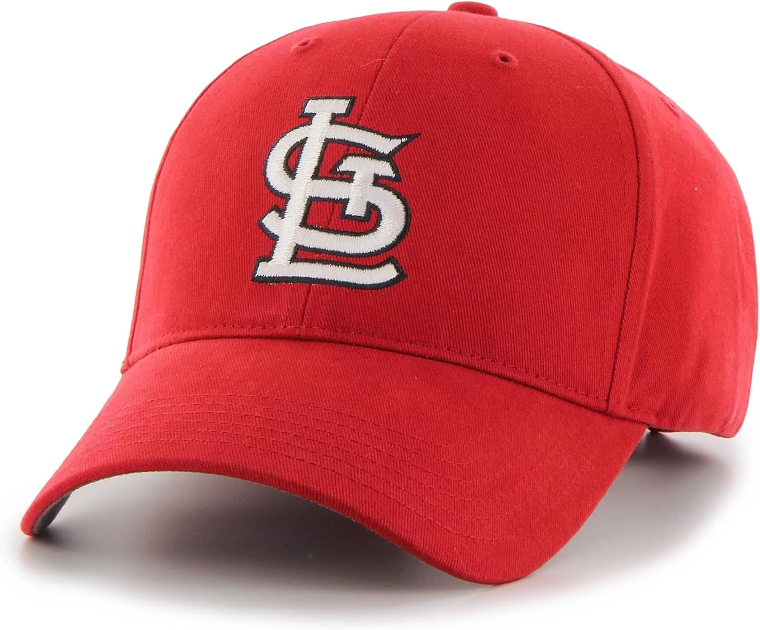 Officially Licensed St. Louis Youth Boys Girls Baseball Hat Classic Red/White MVP Kids Adjustable STL Team Logo Sports Cap