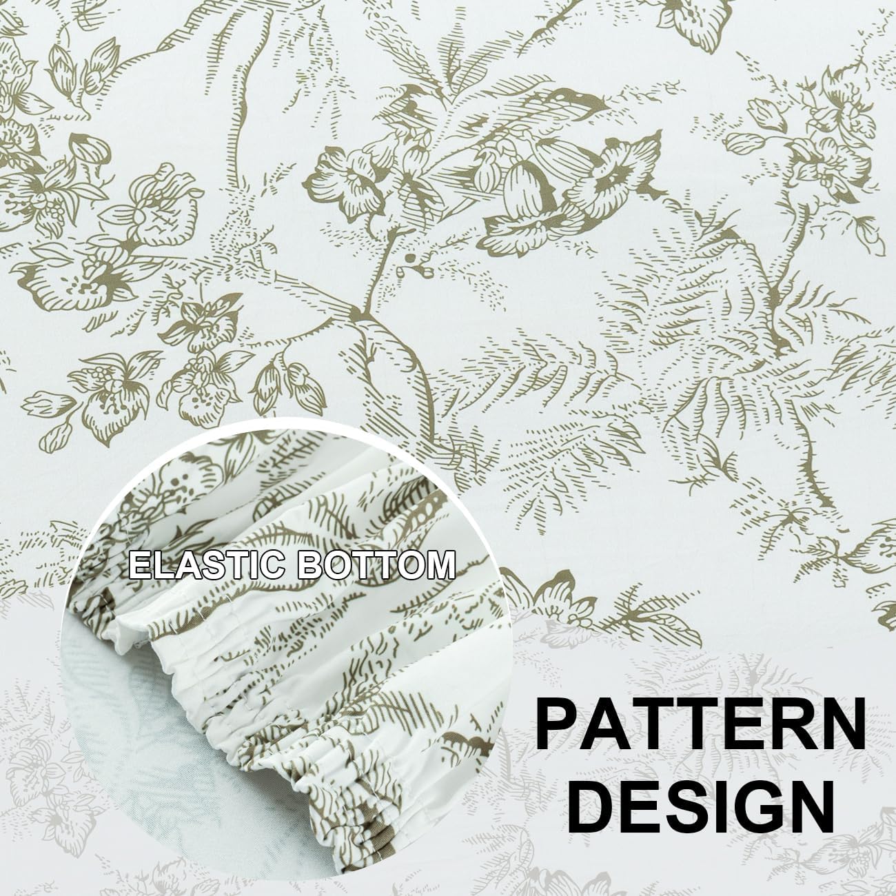 PrinceDeco Stretch Couch Covers for 3 Cushion Couch Sofa, Colorful Floral Pattern, Printed 1 Pieces Sofa Slip Covers for Sofas/Couches Sofa Covers Washable Protector for Kids, Pets Friendly