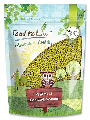 Food to Live - Frijoles mungos secos (Kosher, Granel)