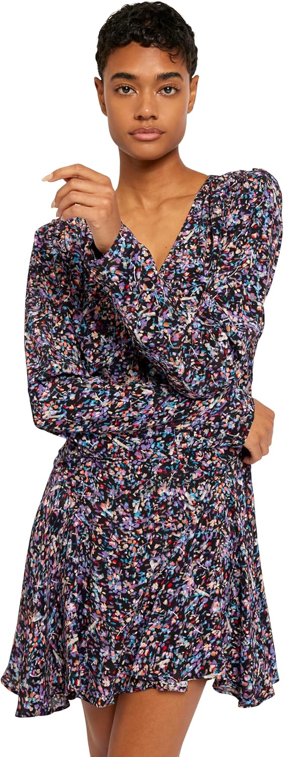 Women's Rowley Dress in Caviar Multi - Image 2