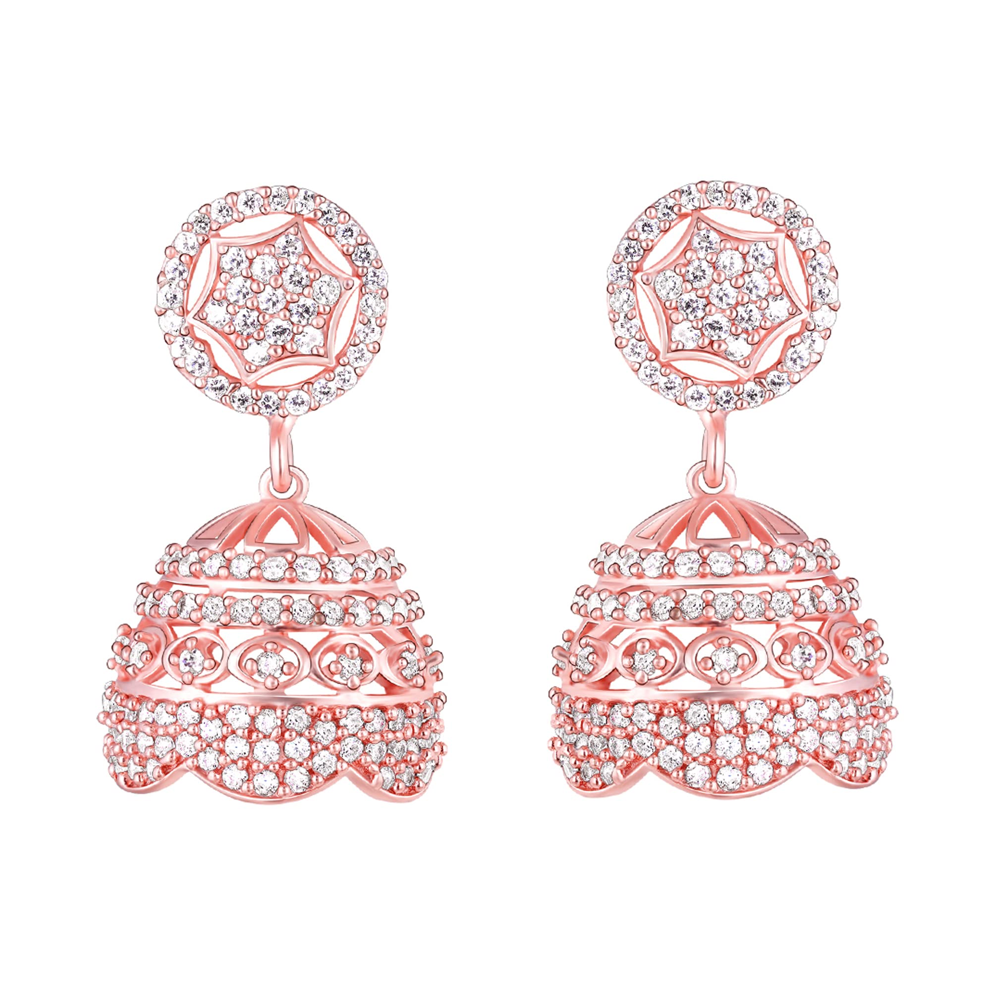 GIVA 925 Silver Rose Gold Gorgeous Jhumki | Gifts for Girlfriend, Gifts for Women and Girls | With Certificate of Authenticity and 925 Stamp | 6 Months Warranty* (B0BK2SBKWQ) Amazon Price History, Amazon Price Tracker