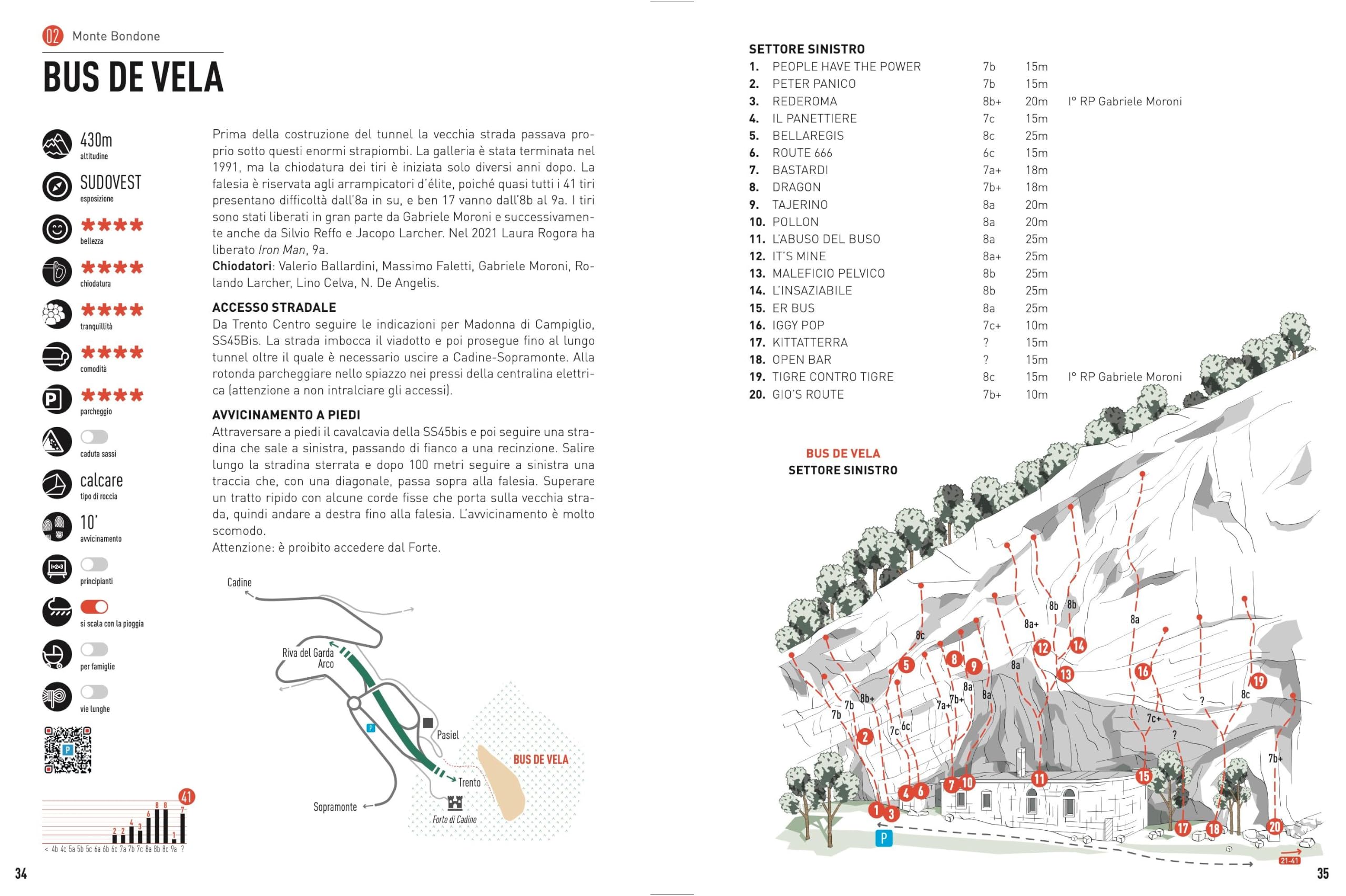 Trento e Valsugana. Rock 64. Falesie ai piedi del Lagorai tra la Valle dell'Adige e il Canale di Brenta. Ediz. illustrata