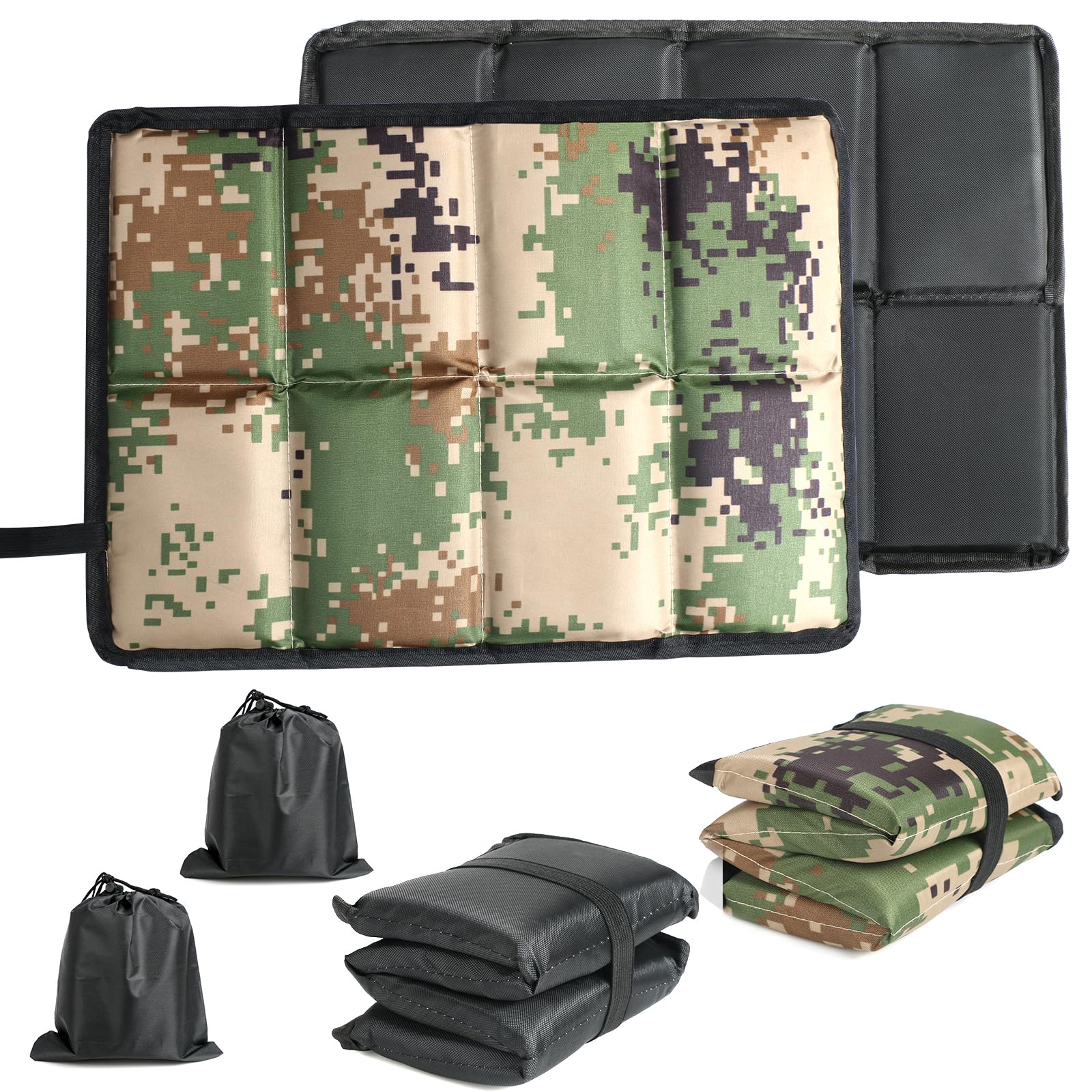 Set Di 2 Cuscini Impermeabili E Antiscivolo Per Sedile Da Esterno, Disponibili In 6 Colori, Adatti