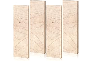 4 Pcs Curly Maple Knife Handle Material