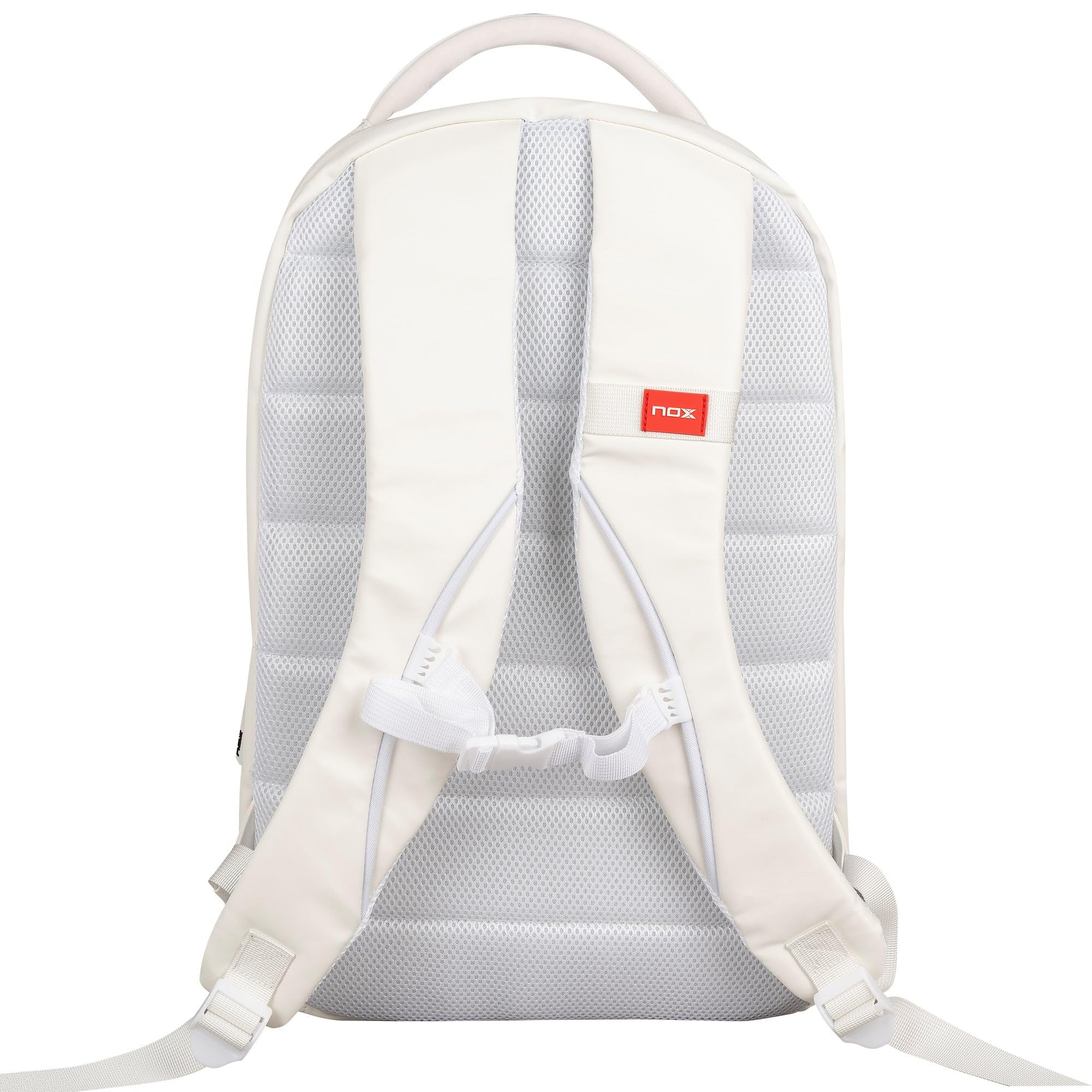 NOX Padel Backpack Pro Series | 28L Capacity Padded Racket & Laptop Protection | Ventilated Footwear Pocket & Padded Straps