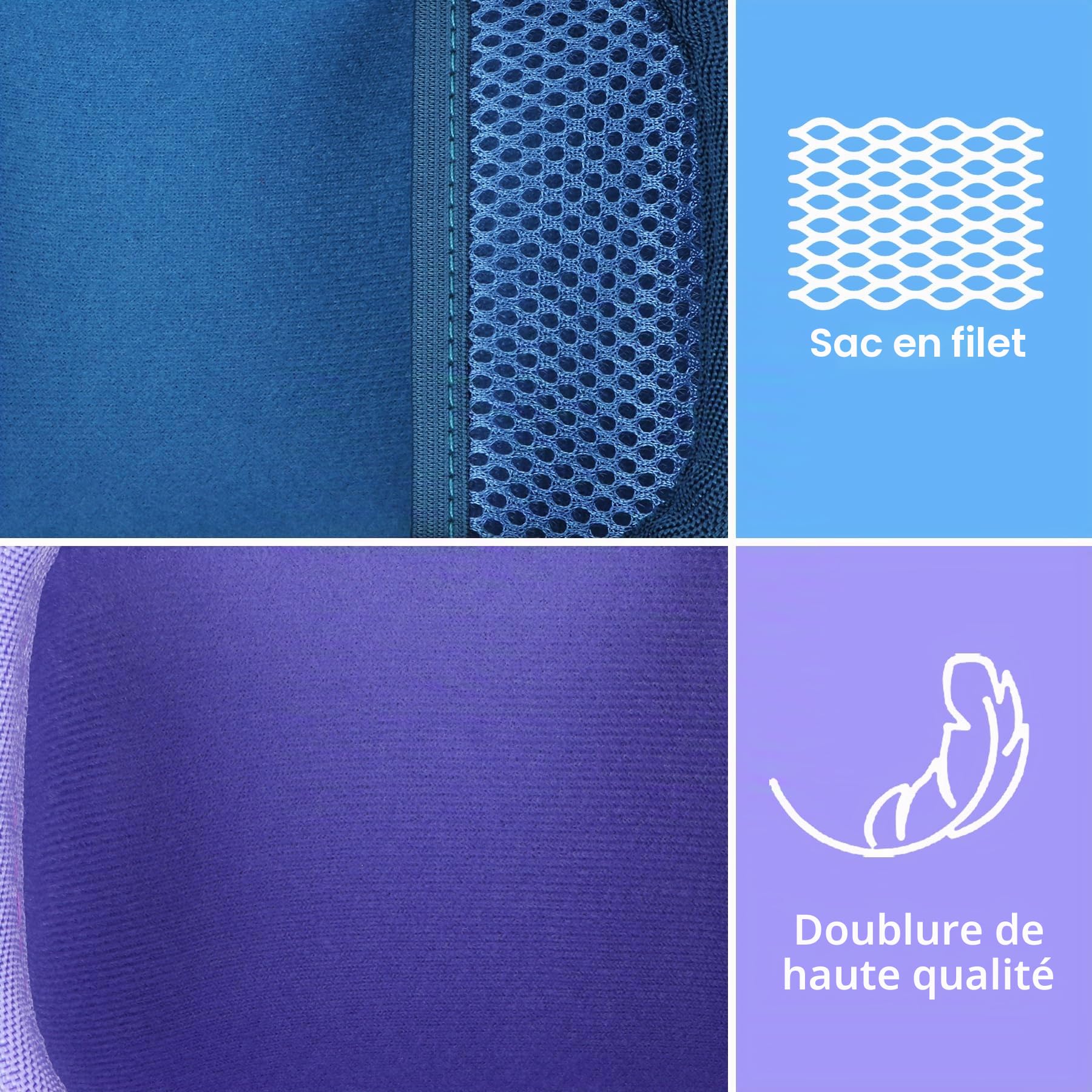Lebakort Dur Étui Housse Cas Compatible avec Ultimate Ears Wonderboom 4 / Wonderboom 5/ Wonderboom Enceinte Portable (Bleu)