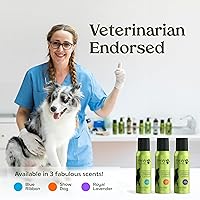 Vista 8 de PAWFUME Spray para Desenredar y Asear Perros, Lavanda Real, 1 Paquete – Mantiene a los Cachorros Frescos Todo el Día – Hipoalergénico, Sin Alcohol