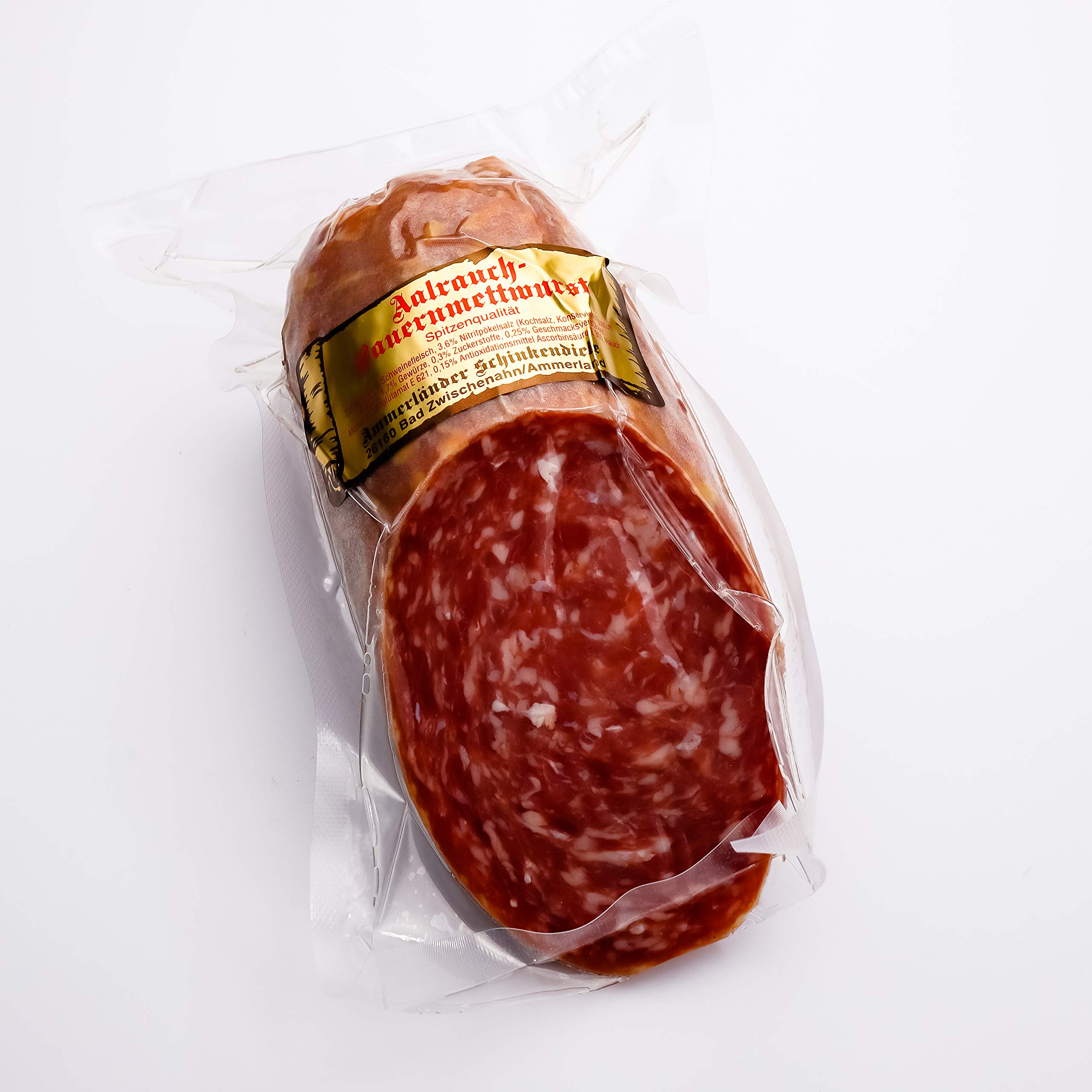 Präsentkorb Korb Bad Zwischenahn Nr. 3 mit Wurst + Schinken Spezialitäten (Aalrauche-Mettwurst, Leberwurst, Nussschinken & mehr) Feinkost Wurstkorb | Geschenke für Männer & Frauen