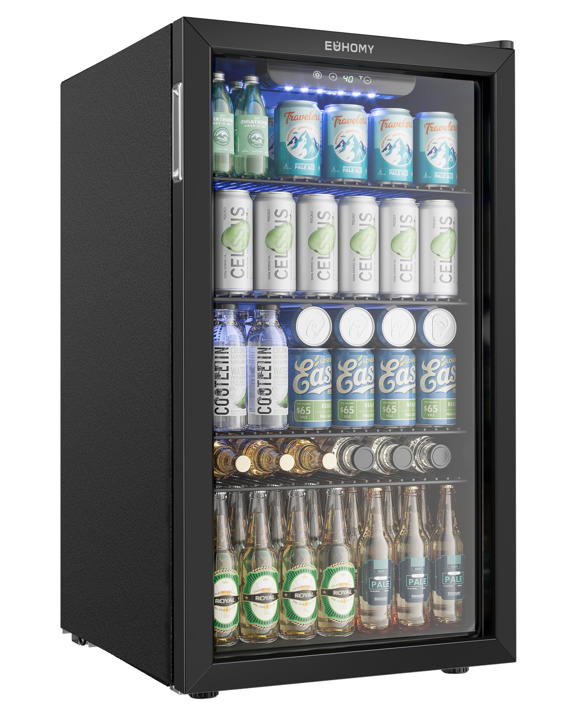 Ｍoomy　冷蔵庫 Amazon.com: EUHOMY Beverage Refrigerator and Cooler, 128 Can Mini