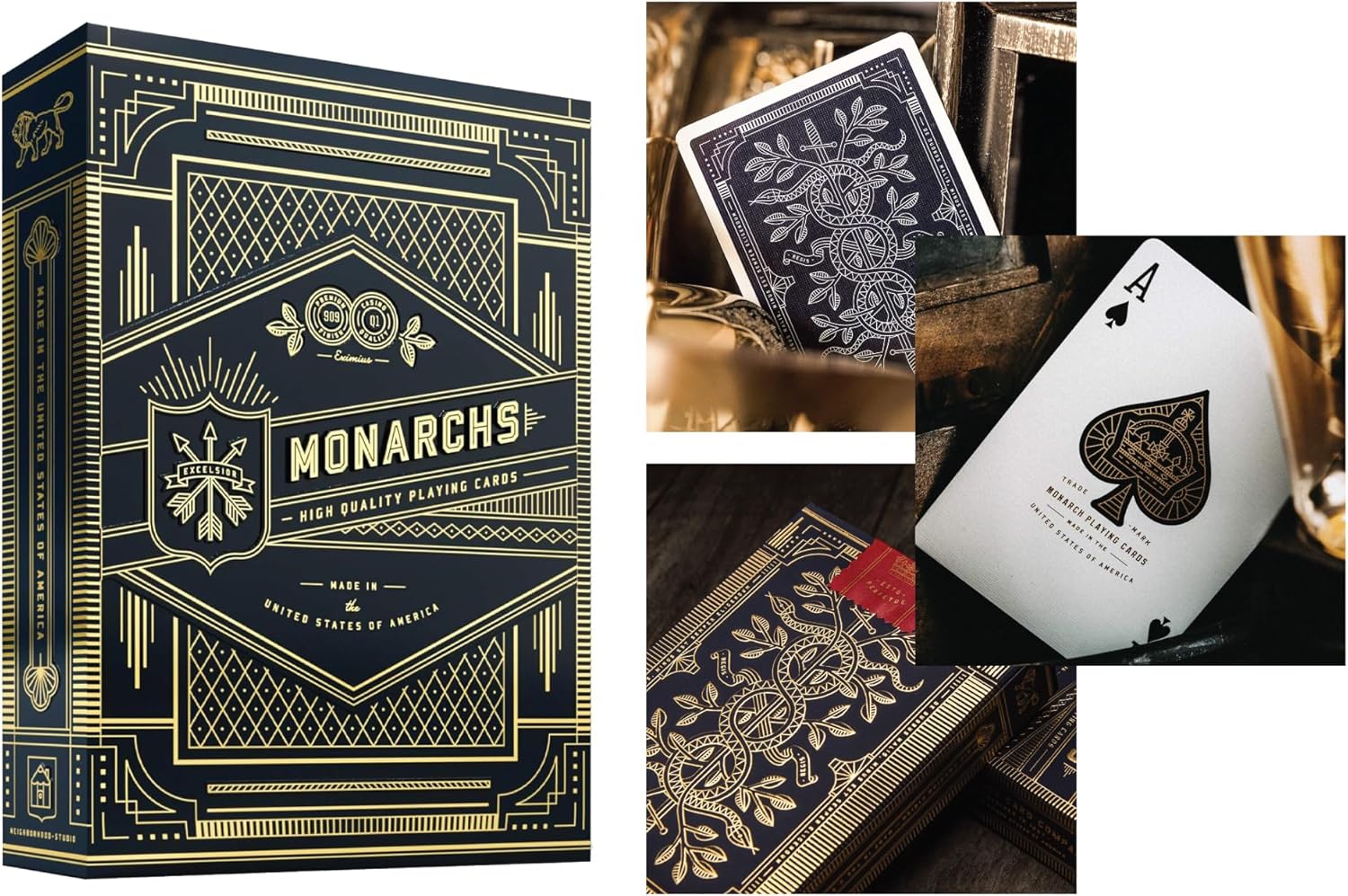 Straight Poker Supplies Ultimate Theory11 Playing Card Bundle | 6 Deck Collector's Assortment. High Victorian Red | High Victorian Green | Monarchs Purple | Monarchs Blue | Provision | Citizens