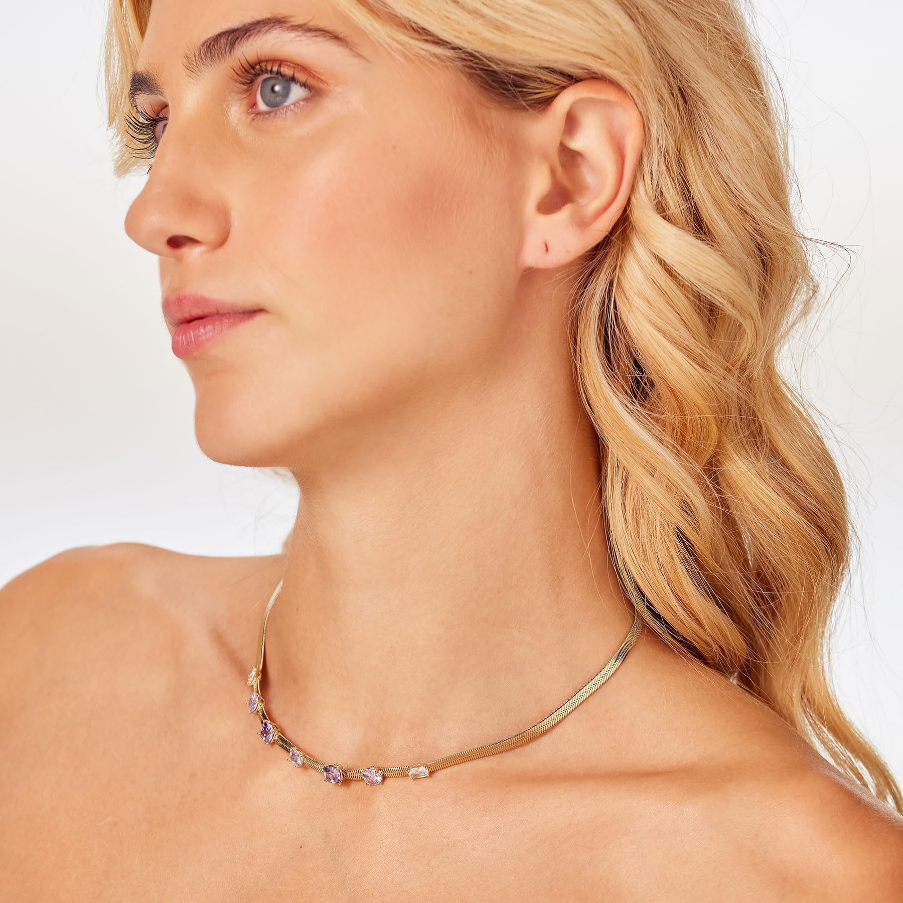 Brosway Collana Donna Girocollo in Acciaio | Collana Girocollo Con Cubic Zirconia | Collezione Dreaming - BIG06