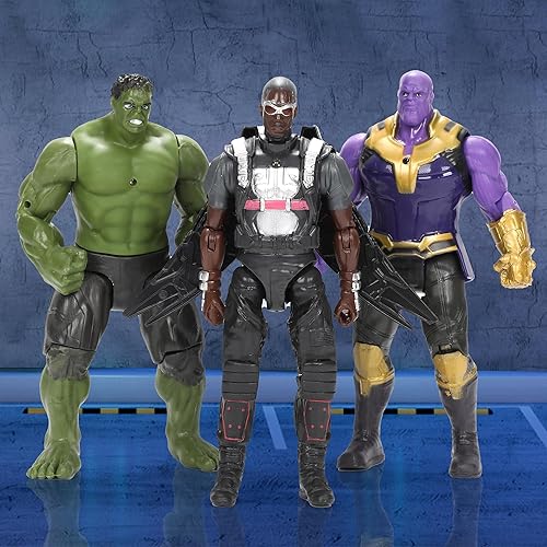 Miniatura 4 de Figuras de acción de superhéroes - 10 figuras de personajes de película para niños y fanáticos obsesionados con colecciones de personajes