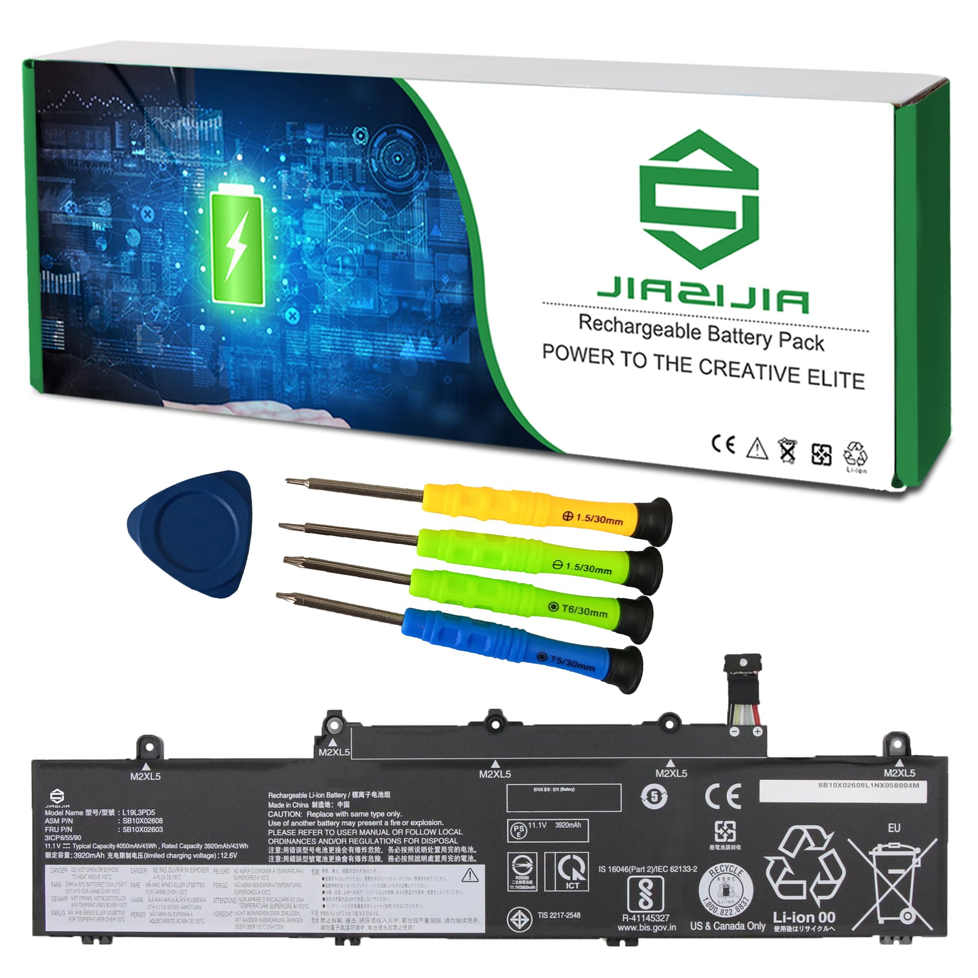 Amazon.com: JIAZIJIA L19L3PD5 Laptop Battery Replacement for