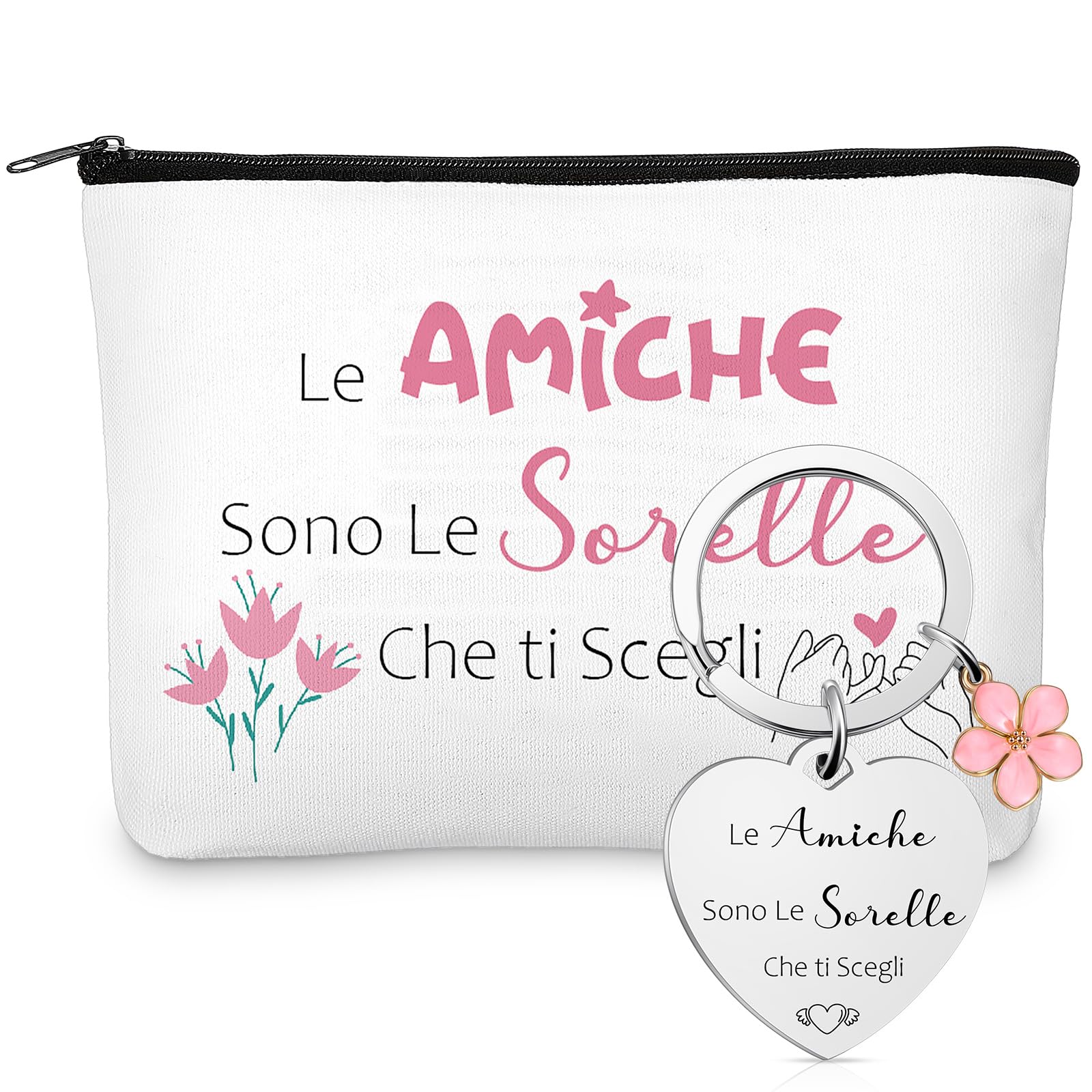 Regali dell'Amicizia per Donna Regalo per la Migliore Amica-Clear Acrylic Desk Decorative Sign with Stand For Home Office,for Girlfriend Sister Women,Gift Friendship