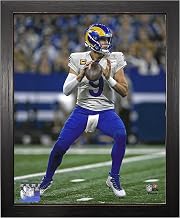 Los Angeles Rams Star Quarterback Matt Stafford Framed 8x10 Photo Picture
