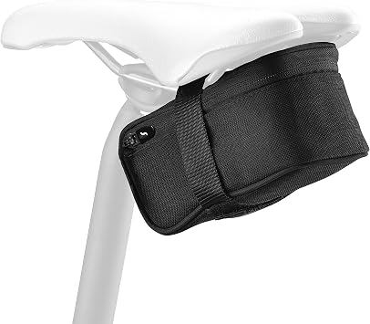 SCICON ELAN 580 STRAP MOUNT SADDLE BAG - durable nylon - Cordura Black