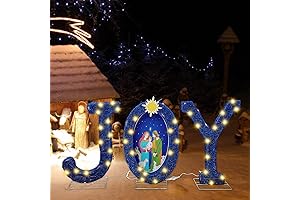 Christmas Joy Nativity Yard Sign