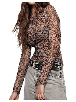 トップス Print Sheer High Neck High Neck Fitted Sheer Mesh Lace Knit Top in Black Floral