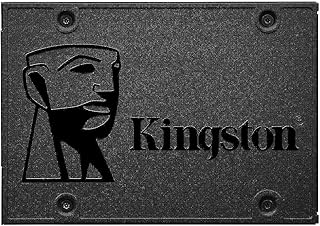 محرك أقراص SSD داخلي سعة 960 جيجابايت A400 ساتا 3 مقاس 2.5 بوصة من كينجستون Sa400S37 960G قرص صلب بديل لزيادة الاداء اسود