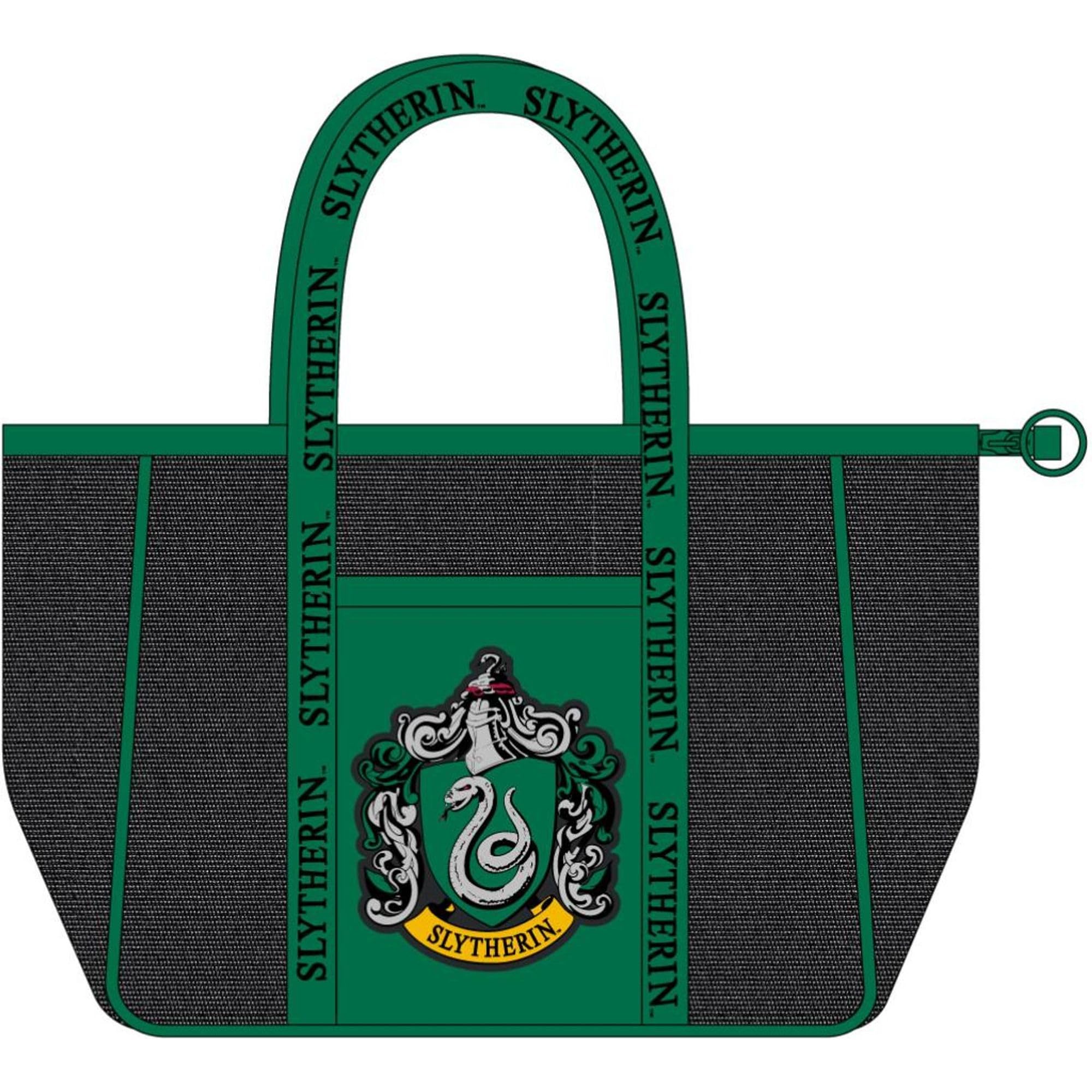 CERDÁ LIFE'S LITTLE MOMENTS Harry Potter Slytherin Premium Polyester Beach Bag, multicoloured, Estándar, Contemporary