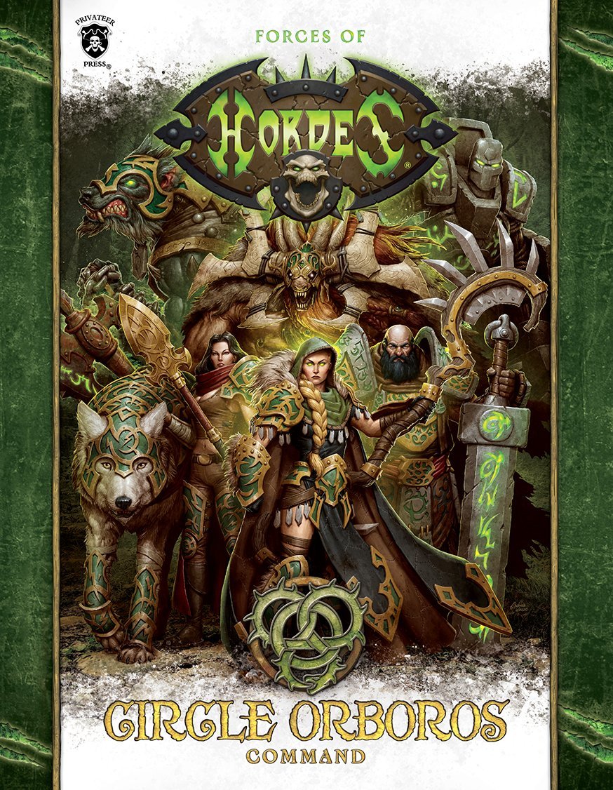 Privateer Press Forces of Hordes: Circle of Orboros Command HC (Book) Miniature Game PIP1093