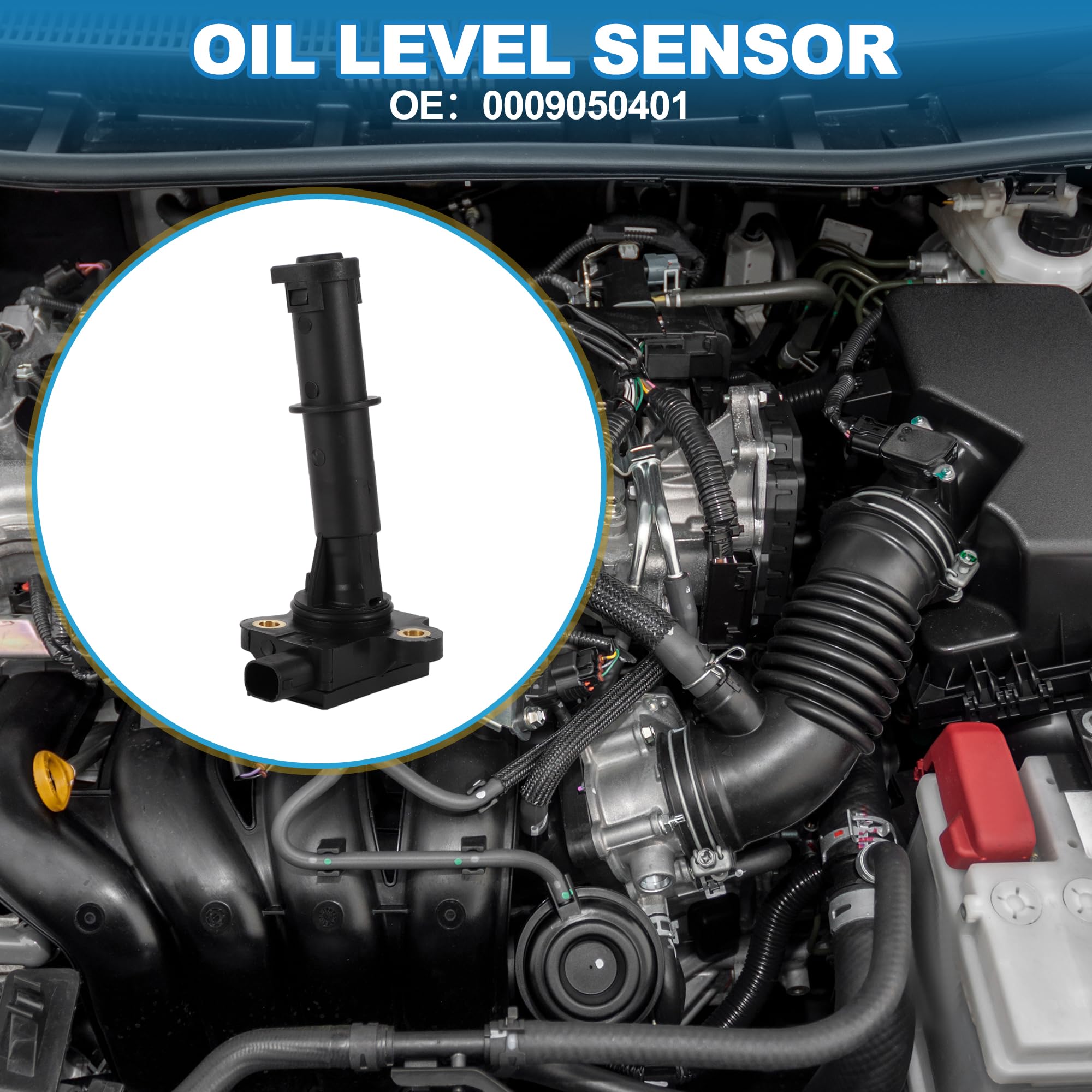 A ABSOPRO Sensor De Nivel De Aceite Para Mercedes Sprinter 2500 14-17 1 Pc