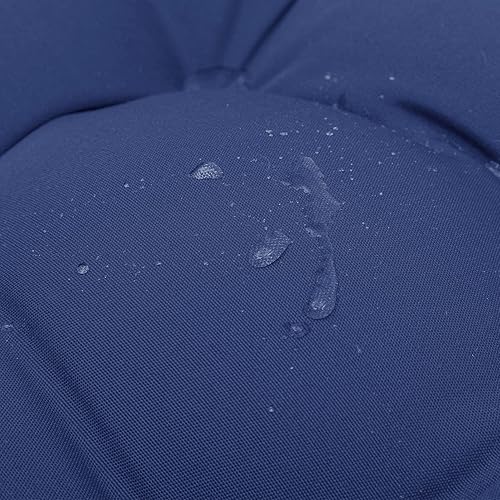 Miniatura 4 de QILLOWAY Cojín para silla de respaldo alto para interiores y exteriores, para Adirondack, para primaveraverano, para todo tipo de clima, repuesto