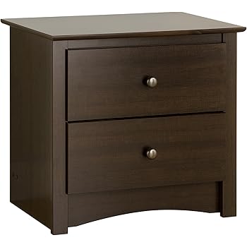 Amazon.com: Prepac Fremont Nightstand, Tall 1-Drawer, Espresso: Kitchen