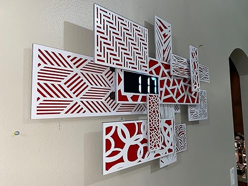 Miniatura 3 de Reloj de pared digital 3D Life Time 2023 Reloj de pared con diseño especial