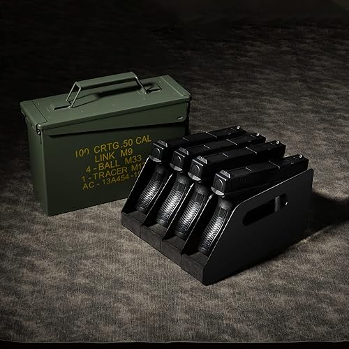 Miniatura 7 de Estante para pistola para pistola, estante para pistola, almacenamiento de gabinete de armas, accesorios organizadores de pistolas, soportes para