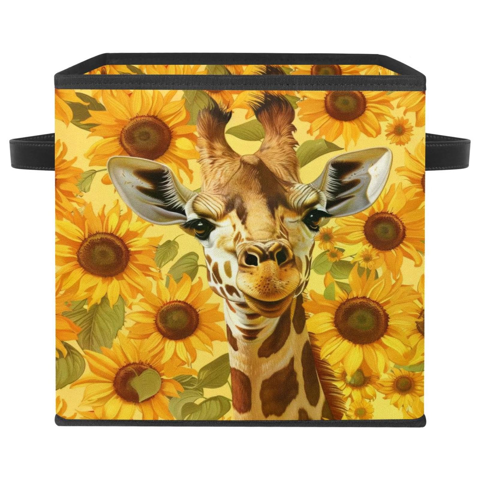 Organiser les vêtements avec la boîte de rangement girafe 27,9cm