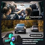 BOTSLAB 4K Dash Cam Front and Rear, 5.8GHz WiFi Dashcam, Car Camera Dash Cam GPS with 64GB SD Card, WDR Night Vision, ADAS, 170°Wide Angle, 24/7 Parking Mode, Emergency Recording,APP Control,Max 256GB - 3