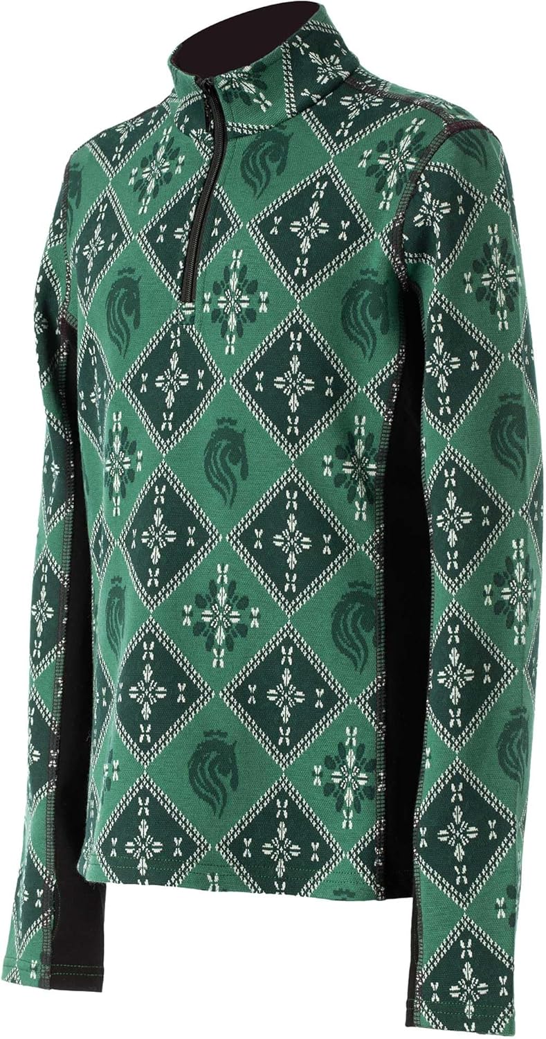 Equinavia Kofte Kids Base Layer Quarter Zip | Mock Neck