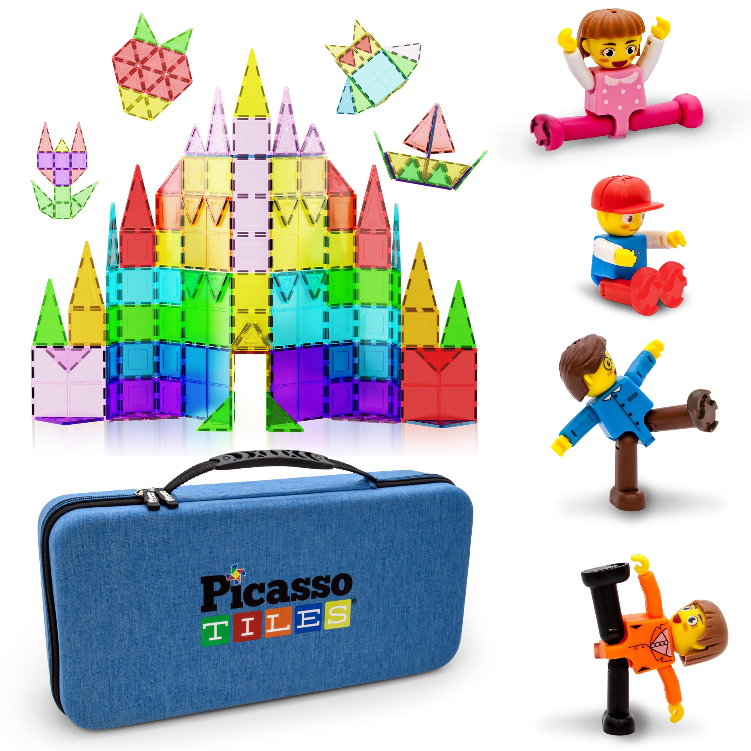 クリエイティブメモリーズ　ボーダーメーカー＆カートリッジセット Amazon.com: PicassoTiles 100PC Magnet Tiles + Carry Case + 4