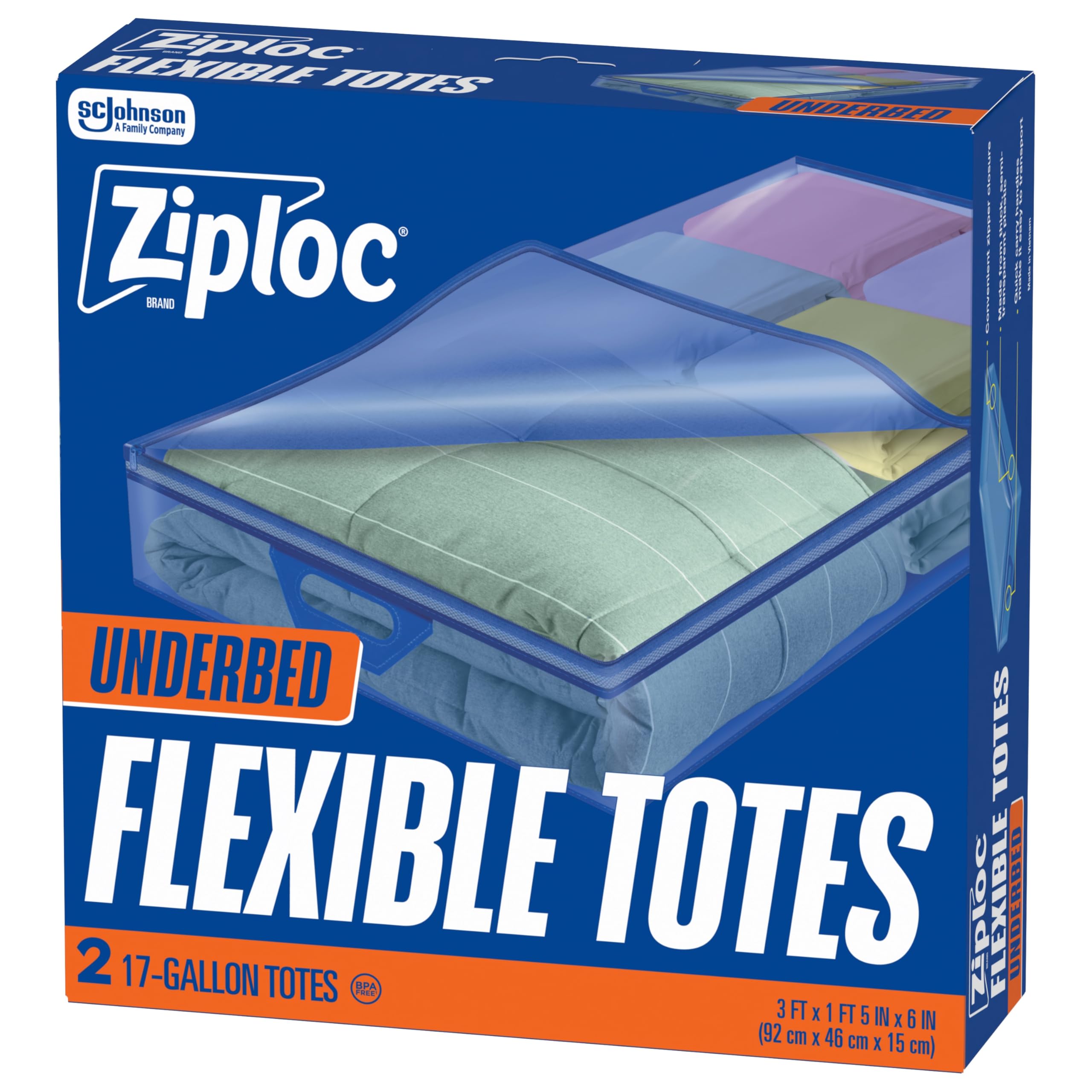Ziploc Flexible Totes 2-Pack