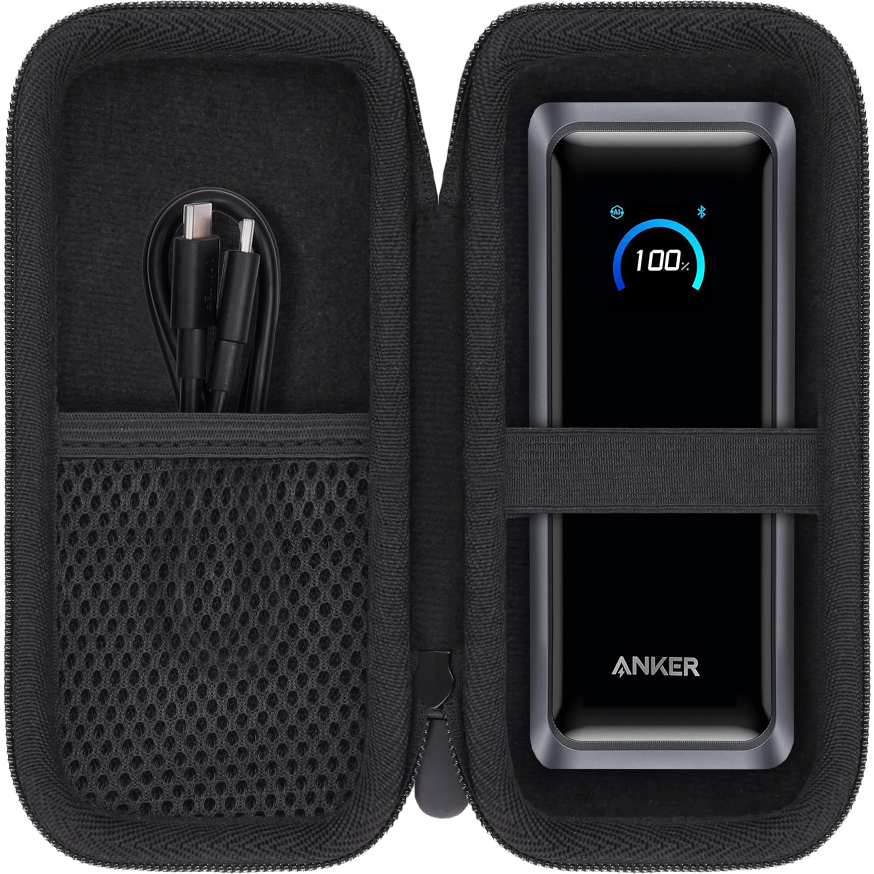 Khanka Case for Anker Prime 26,250mAh Power Bank (300W),Storage