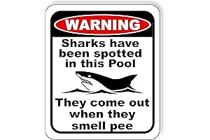 Warning Sign for Pool Safety: Sharks Haunt Pools with Pee Odor