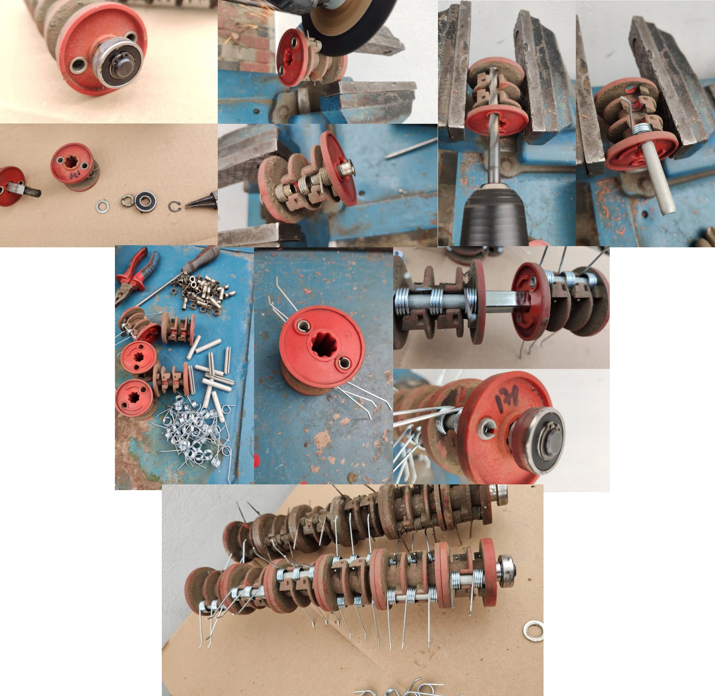 Resorte compatible con Gardena/Brill Hattrick 40, 40EH, 40BHC, 40BHR, 40BHRV12