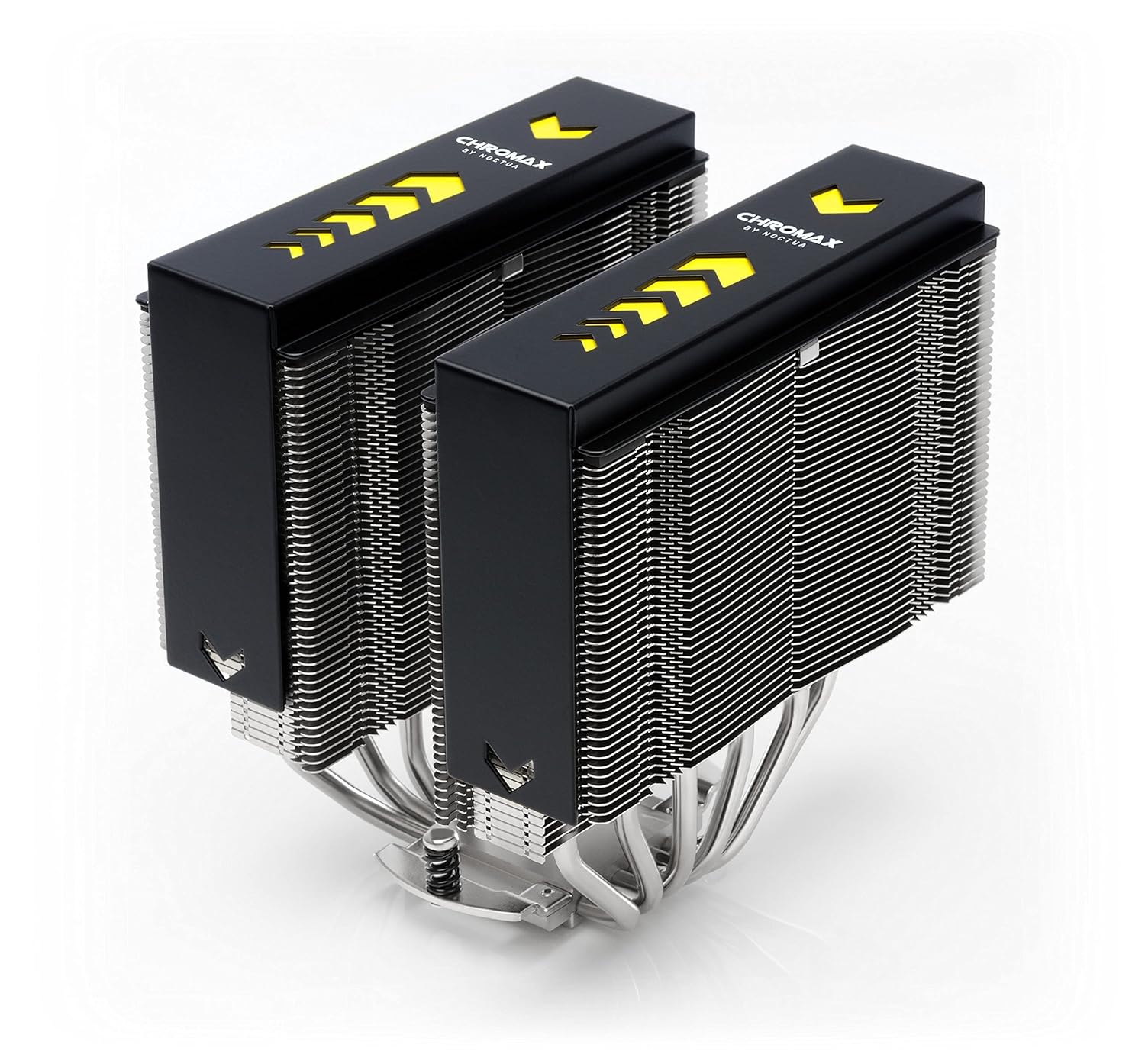 Noctua NH-D15S chromax.Black CPU Cooler with NA-HC3 chromax.Black.swap heatsink Covers