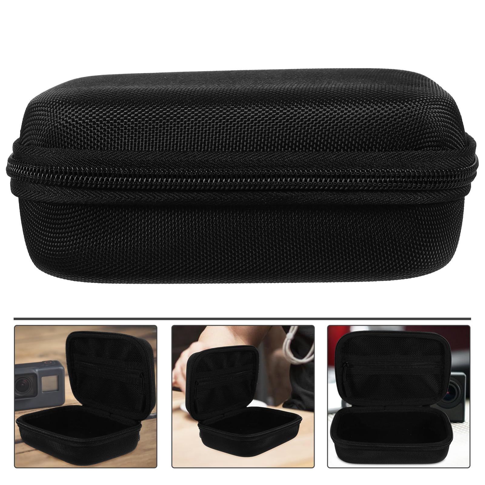 Angoily Borsa Fotografica Da Viaggio Piccola Custodia Per Fotocamera Borsa Portatile Leggera Con Cerniera Per Fotocamera