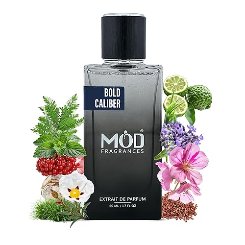 Bold Caliber Perfume Para Hombres - Perfume De Diseñador Dupe De Larga Duración Fresco Picante Fragancia Extrait De Parfum 1.7 fl oz