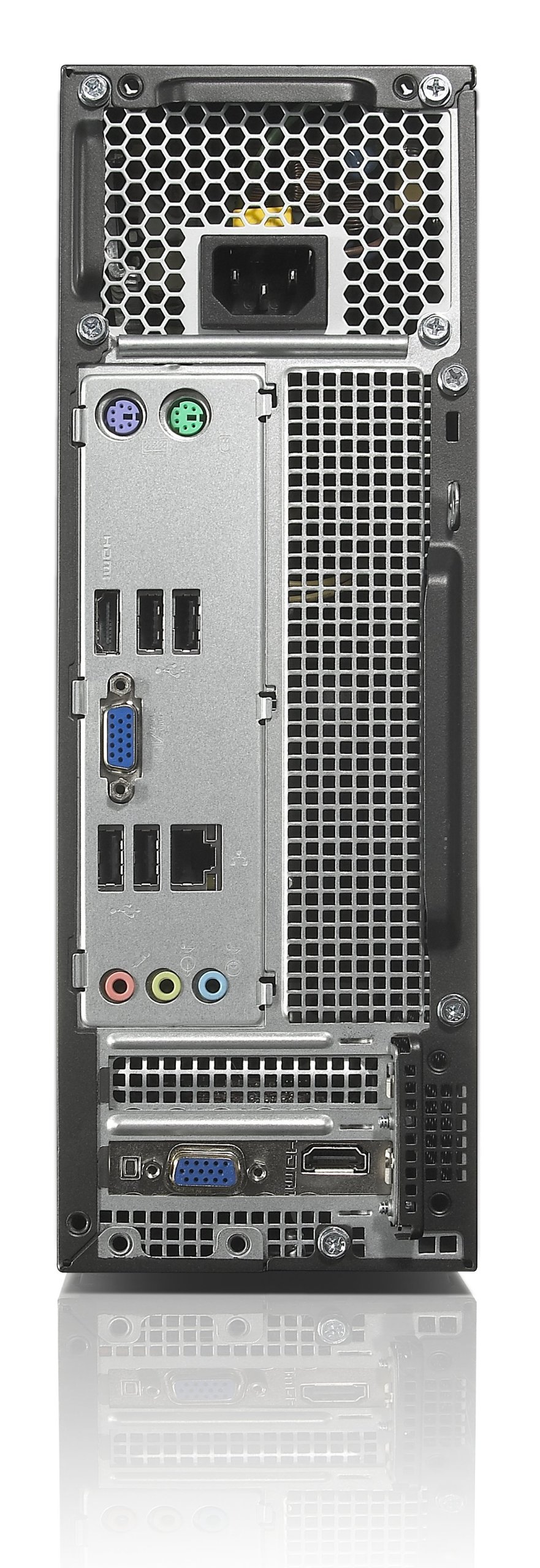 Lenovo H330 77801NU Slim Desktop (Black) : Amazon.in: Computers